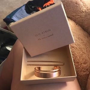 Jen Atkin Rose Gold Bun Cuff